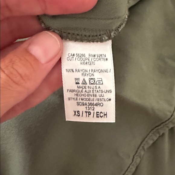 Splendid Olive Green Mini Dress - Picture 6 of 6